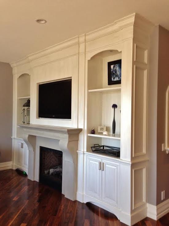 Inspiration for a transitional home design remodel in Calgary