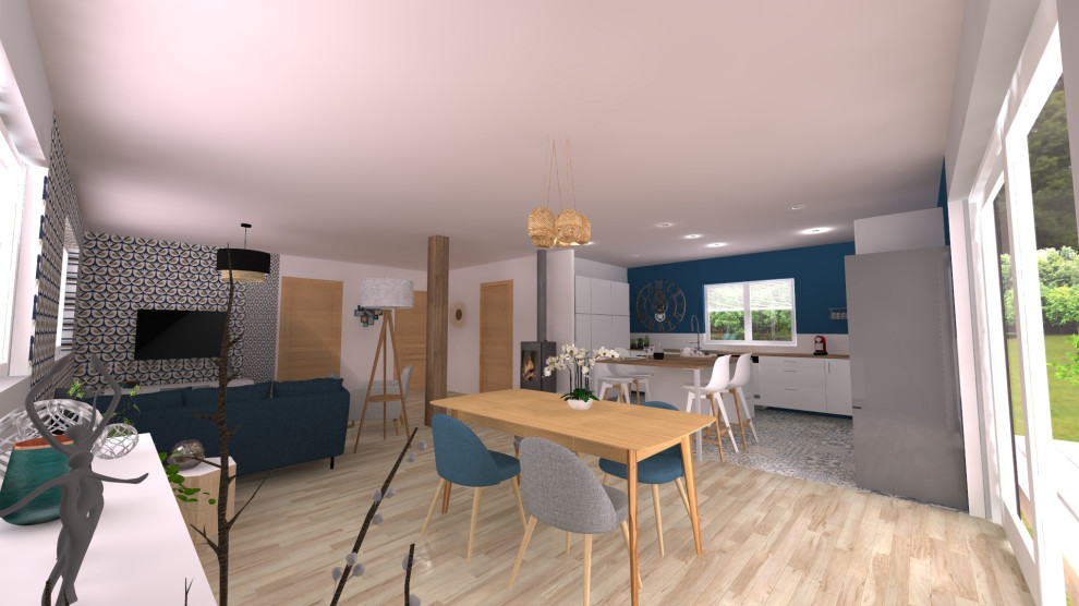Divers rendu 3D intérieur