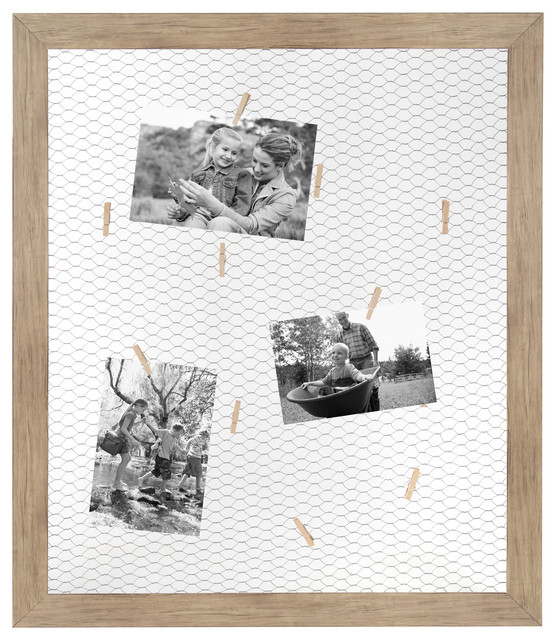 Designovation Beatrice Framed En Wire Clip Collage Farmhouse Designovation Beatrice Framed En Wire Clip Collage Farmhouse Picture Frames By Uniek Inc