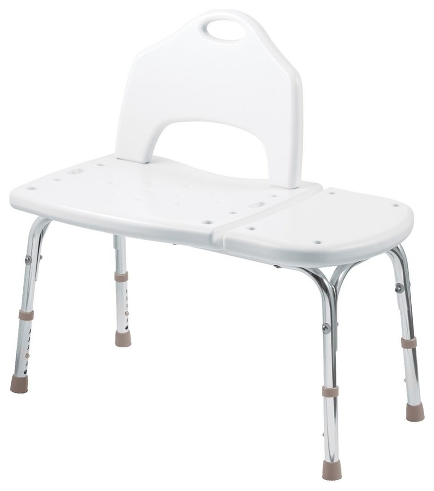 CSI Donner Adjustable Transfer Seat, DN7065 Contemporary Shower Benches & Seats by Bath1