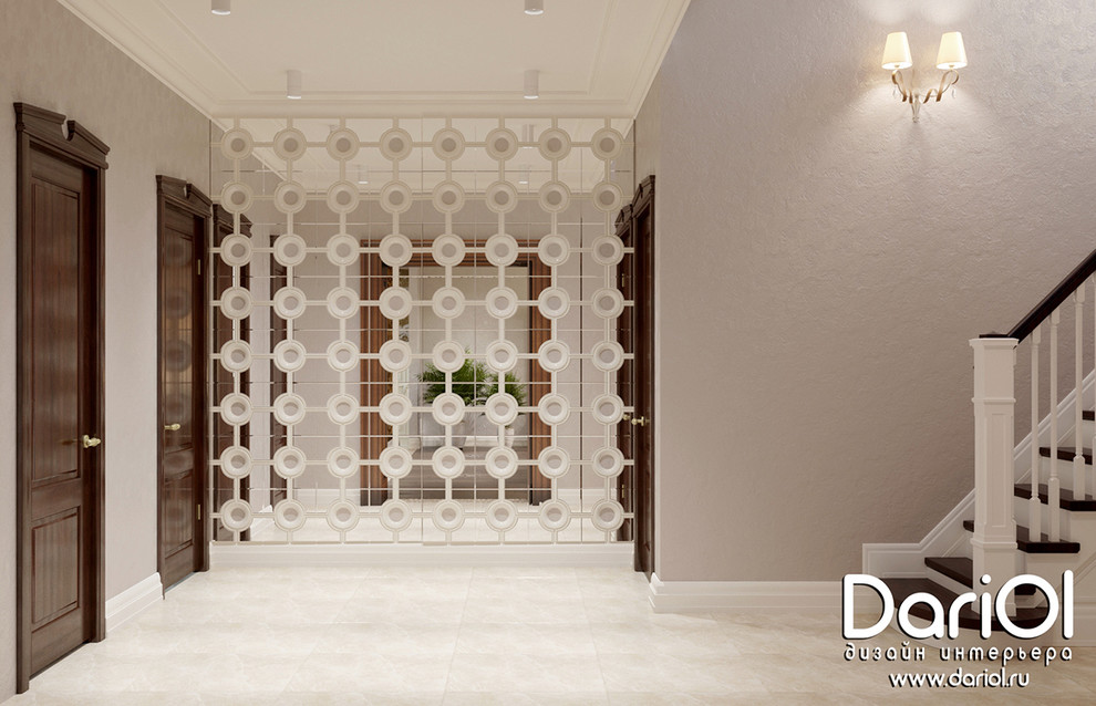 Дизайн-проект 1 этажа частного дома