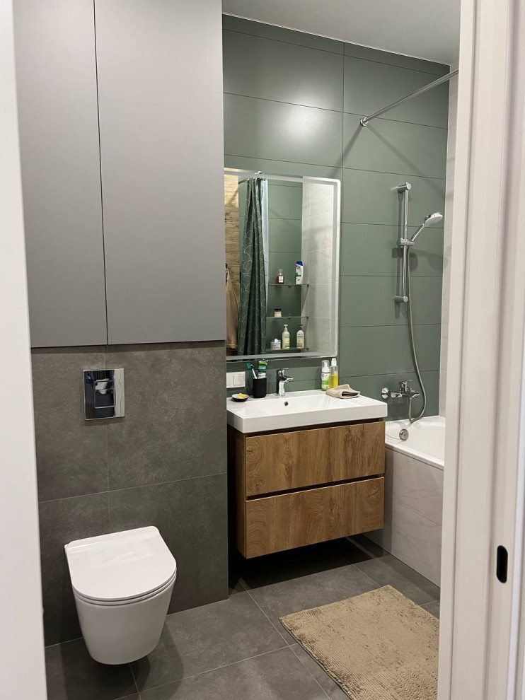 Квартира с цветными акцентами