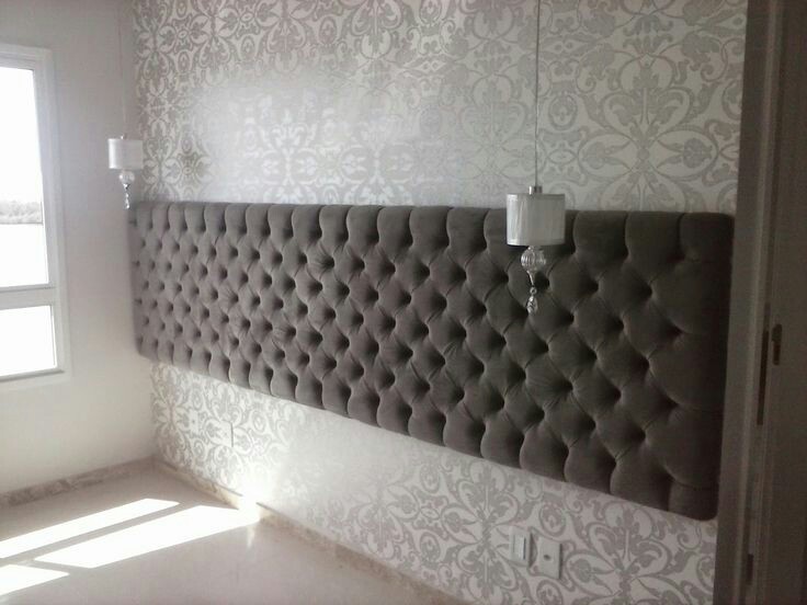 Мягкая панель в каретной стяжке