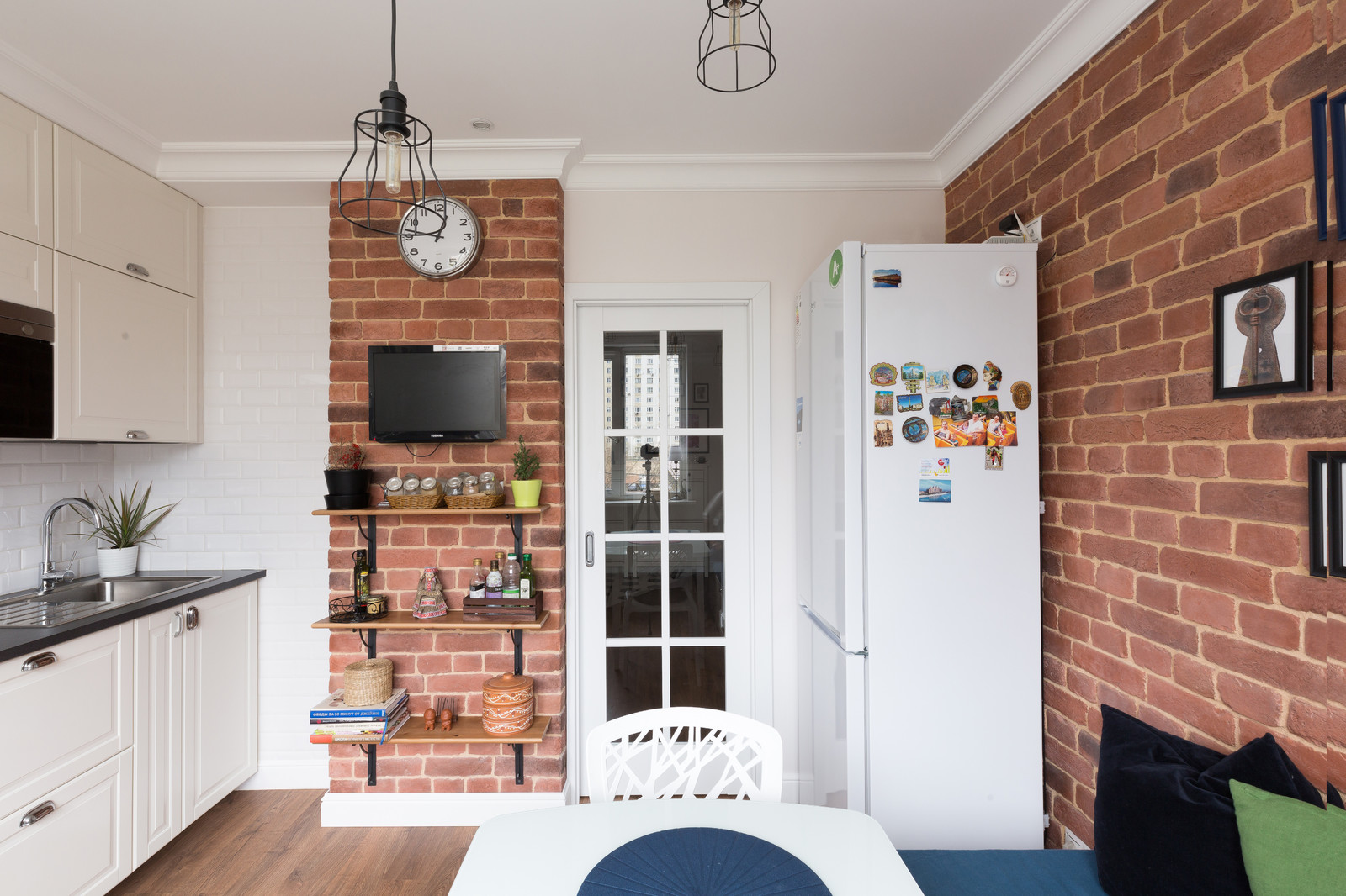 Квартира в доме серии П44 в Скандинавском стиле