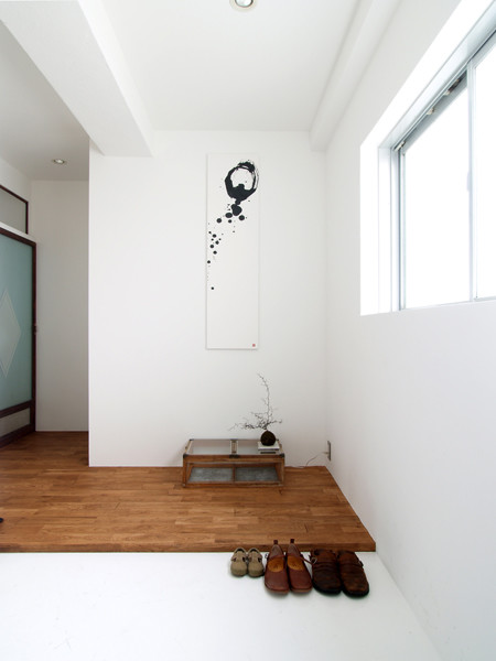 This is an example of a modern home design in Tokyo.