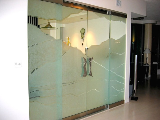 Glass Panels Doors Sandblasted Contemporary Glass Panels Doors Sandblasted Contemporary