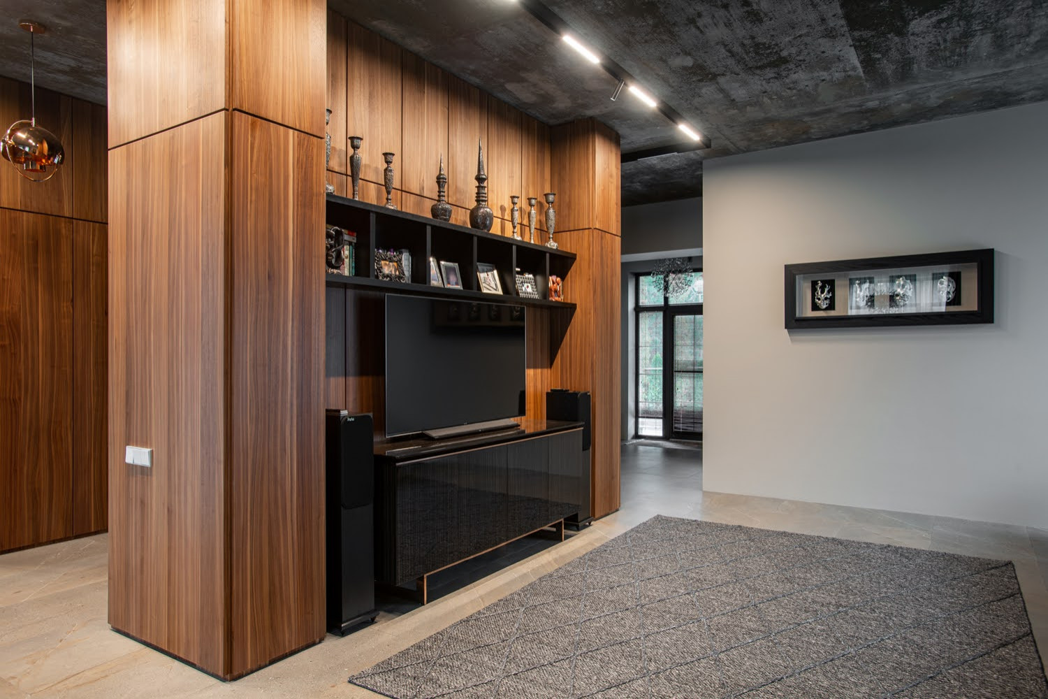 3в1 (кухня, гостиная, прихожая) в загородном доме