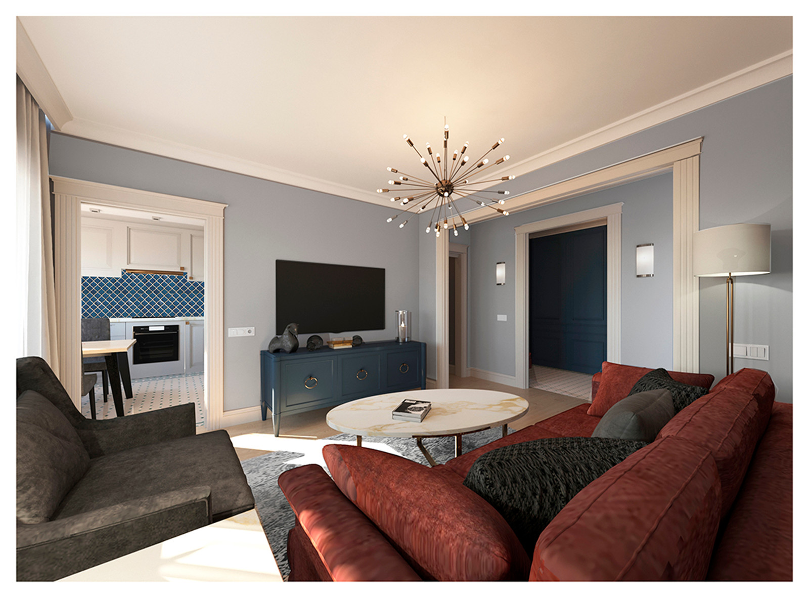 Чернично-брусничный коктейль