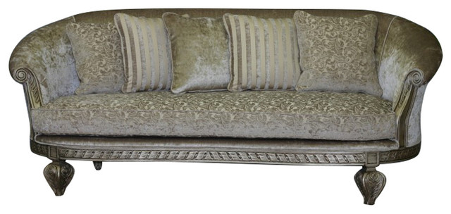 Traditional 3-Seater Sofa
