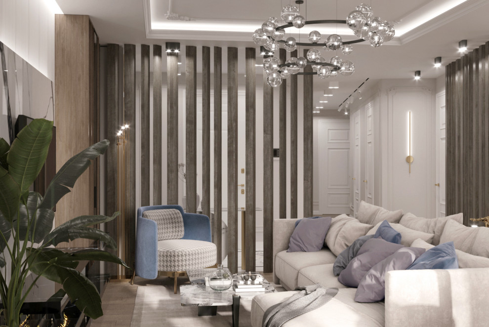 Интерьер для семьи с двумя детьми