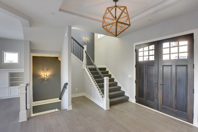 Custom Home 58th modern-entrance