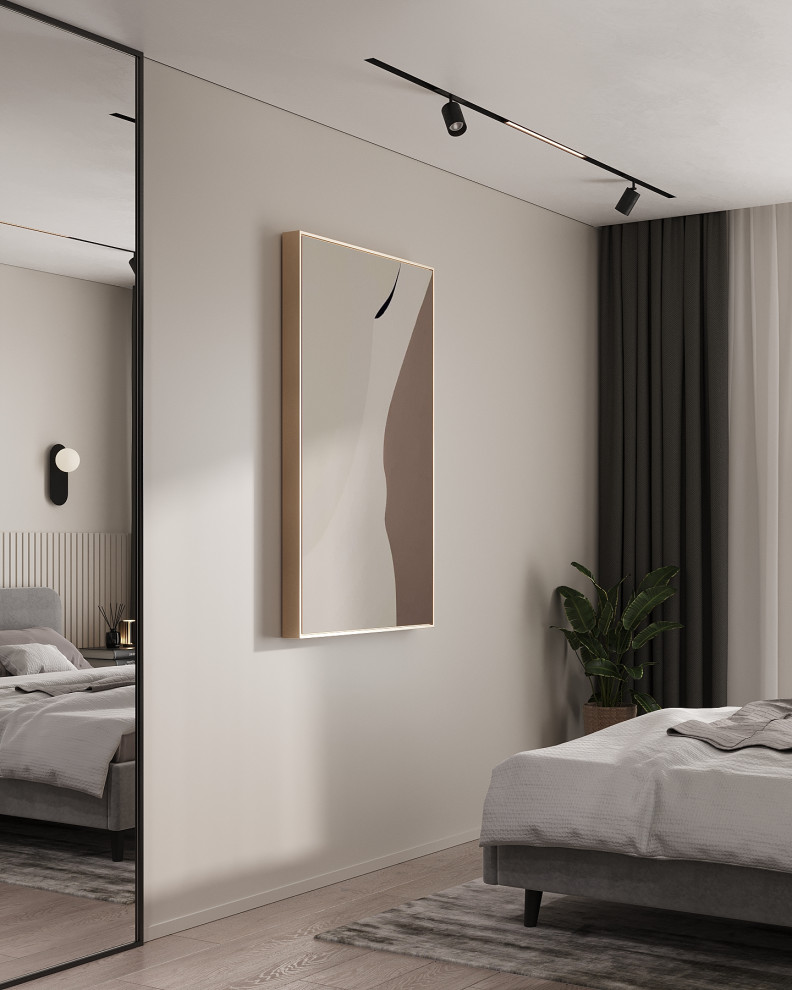 Современный интерьер в ЖК «Znak», Ижевск, 73 кв. м2