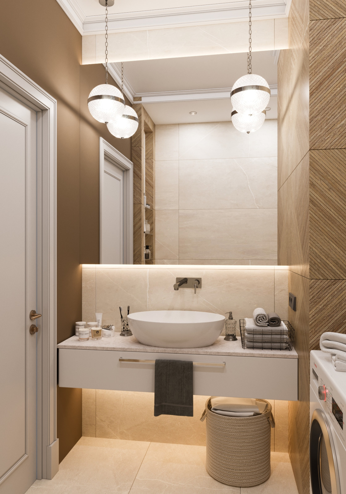 Квартира в Коммунарке "Светлая меланхолия" - 76,75 кв.м.