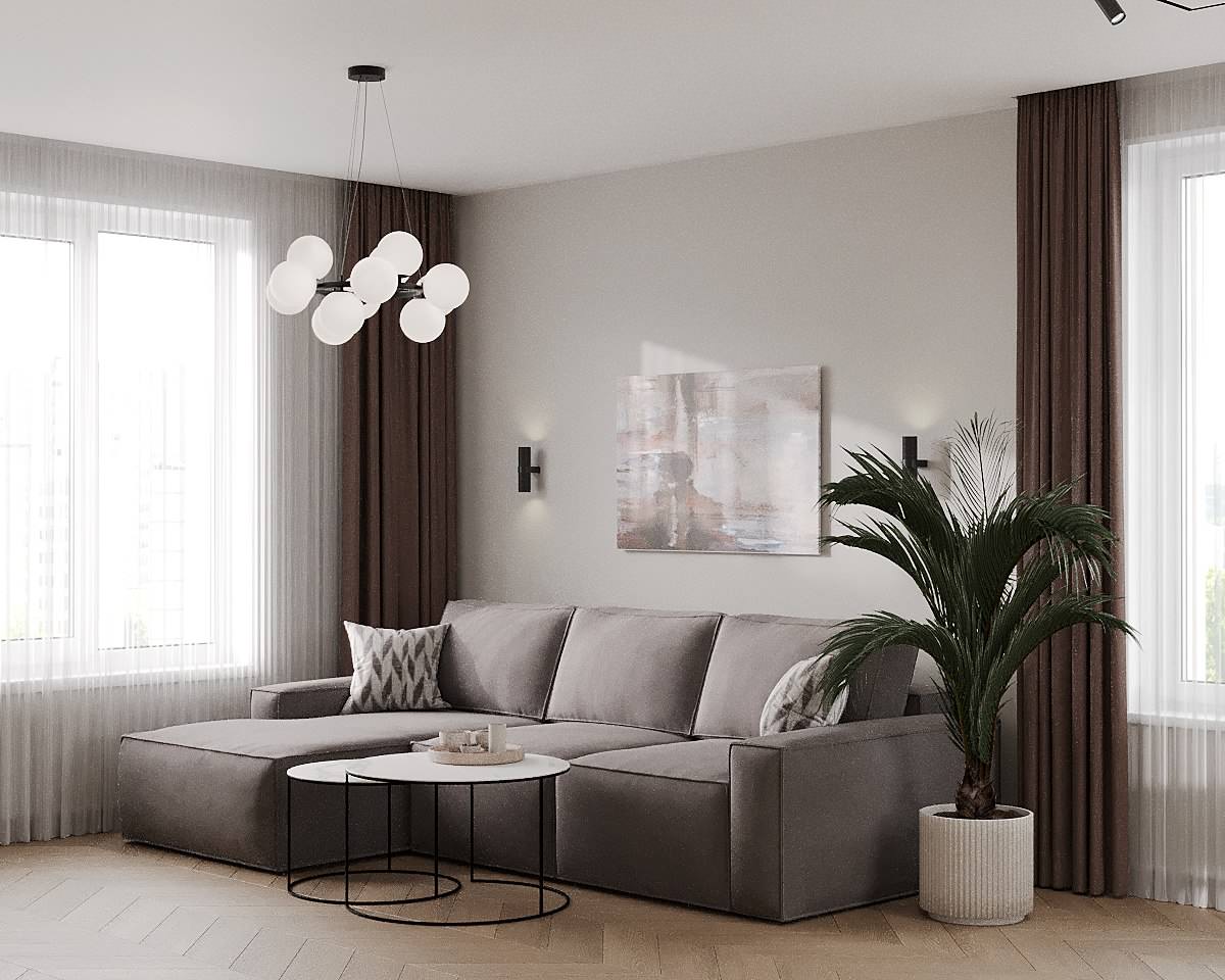 Загородный дом для молодой семьи с маленьким ребёнком