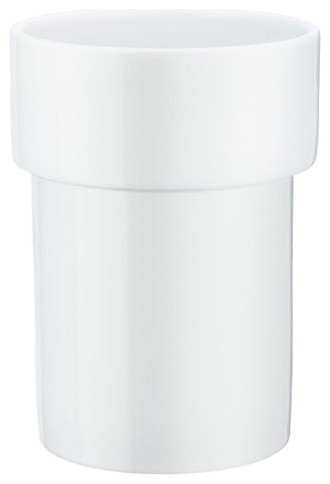Xtra Porcelain Container Tumbler, White Porcelain