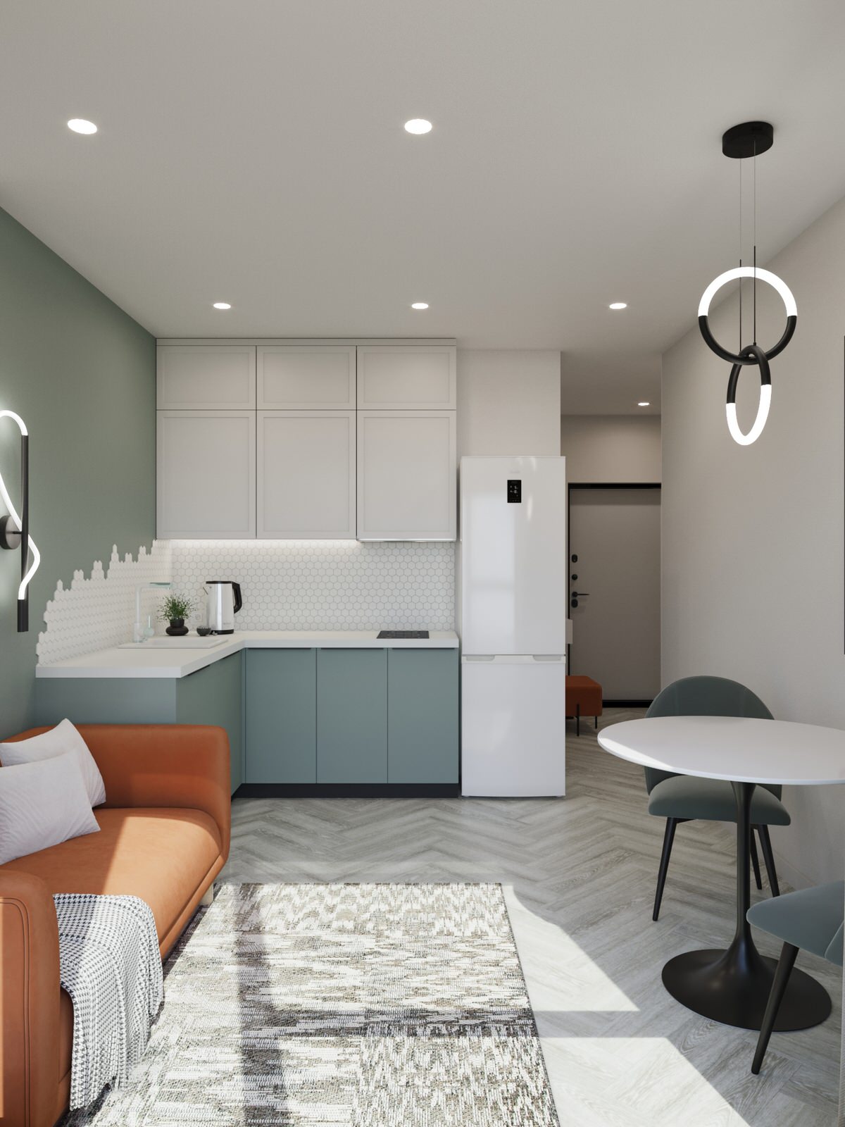 Кухня-гостиная