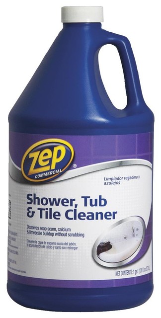 Zep Enforcer Gallon Shower Tub Tile Cleaner Zustt128 Contemporary Zep Enforcer Gallon Shower Tub Tile Cleaner Zustt128