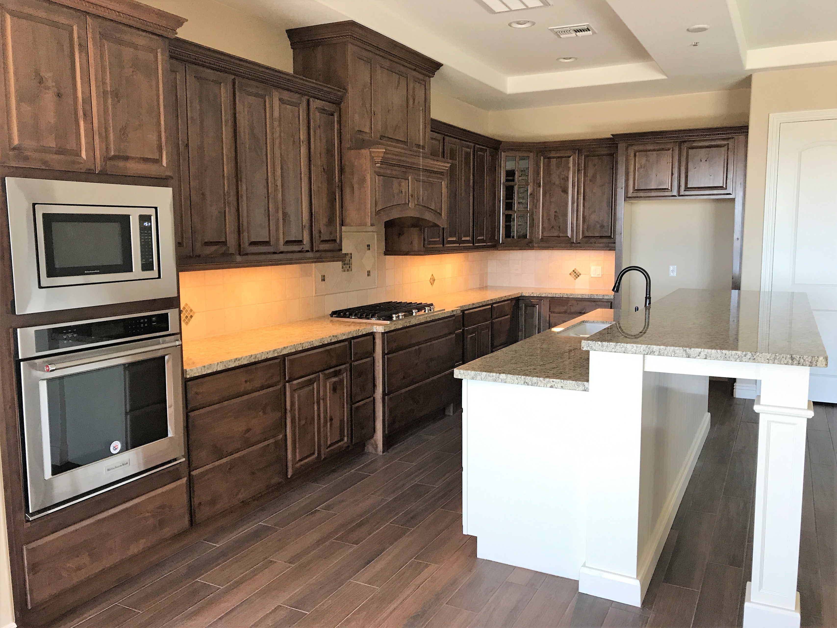 Knotty Alder Cabinetry