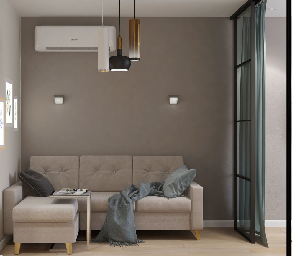 Квартира в современном стиле 47 кв.м. ЖК "Парковые Аллеи"