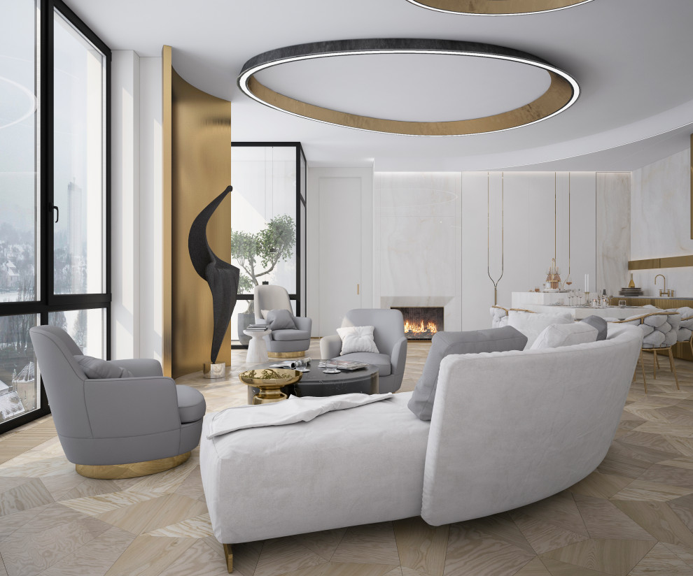 Квартира с террасой  - Москва. 300 кв.м.