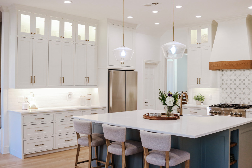 Revamp in Highland Village - Transitional - Kitchen - Dallas - by Jenny ...