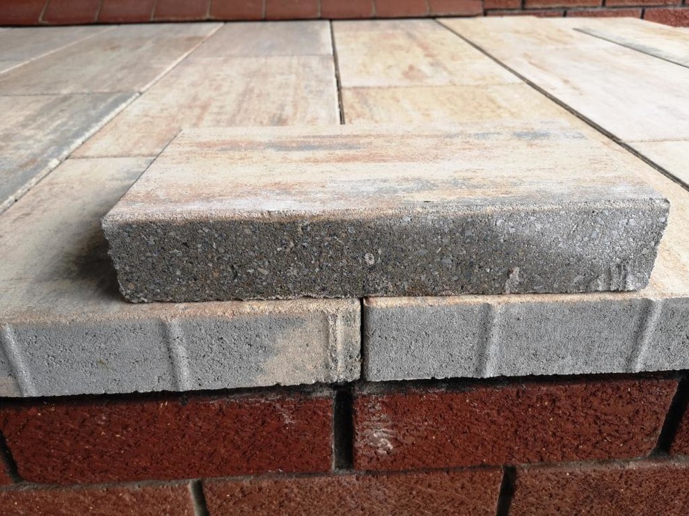 Grinding edges of pavers Houzz AU