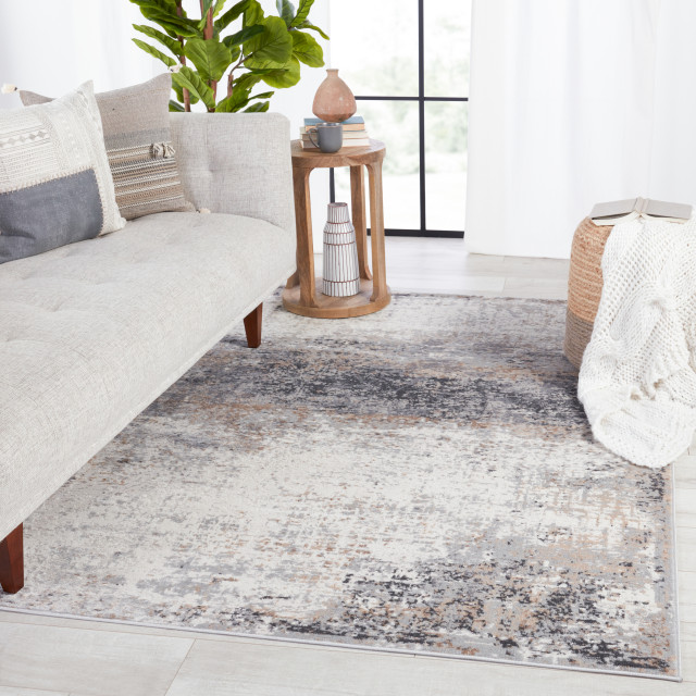 Vibe by Jaipur Living Delano Abstract Gray/Ivory Area Rug - Contemporary - Area  Rugs - by Jaipur Living | Houzz