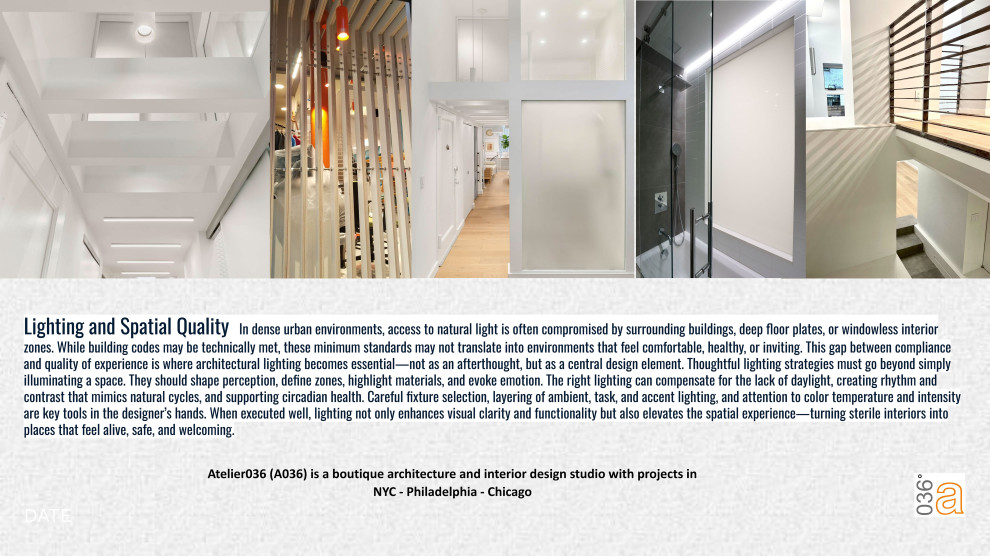 Lighting and Spatial Quality