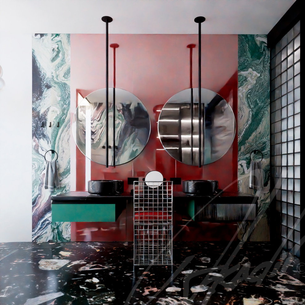 Interior design of Apartment 252 (master bath) by Arkadii Olshevksyi