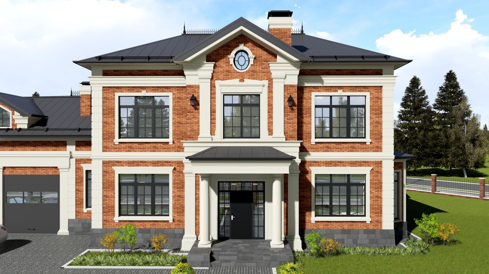 Проект частного дома в Подмосковье