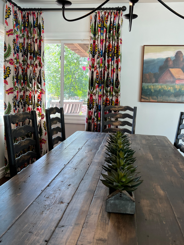 Inspiration for a transitional dining room remodel in Phoenix