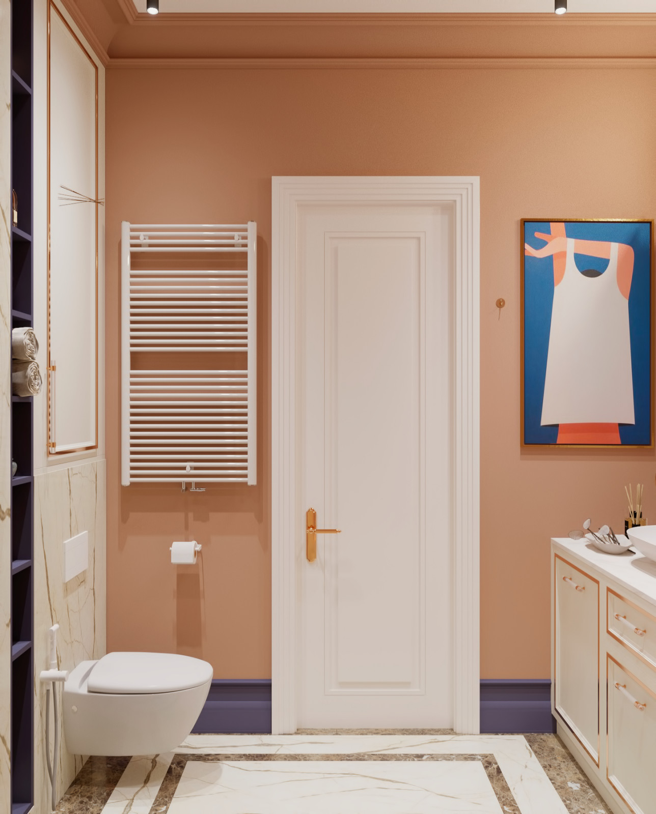 Белая Московская сталинка