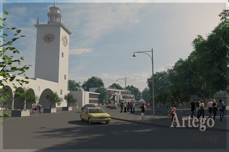 Проект торгового центра в Симферополе