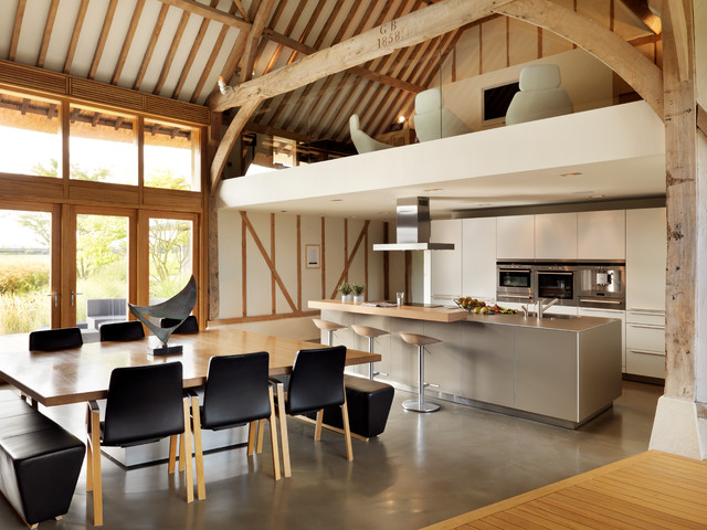 Eco barn conversion contemporary-koek