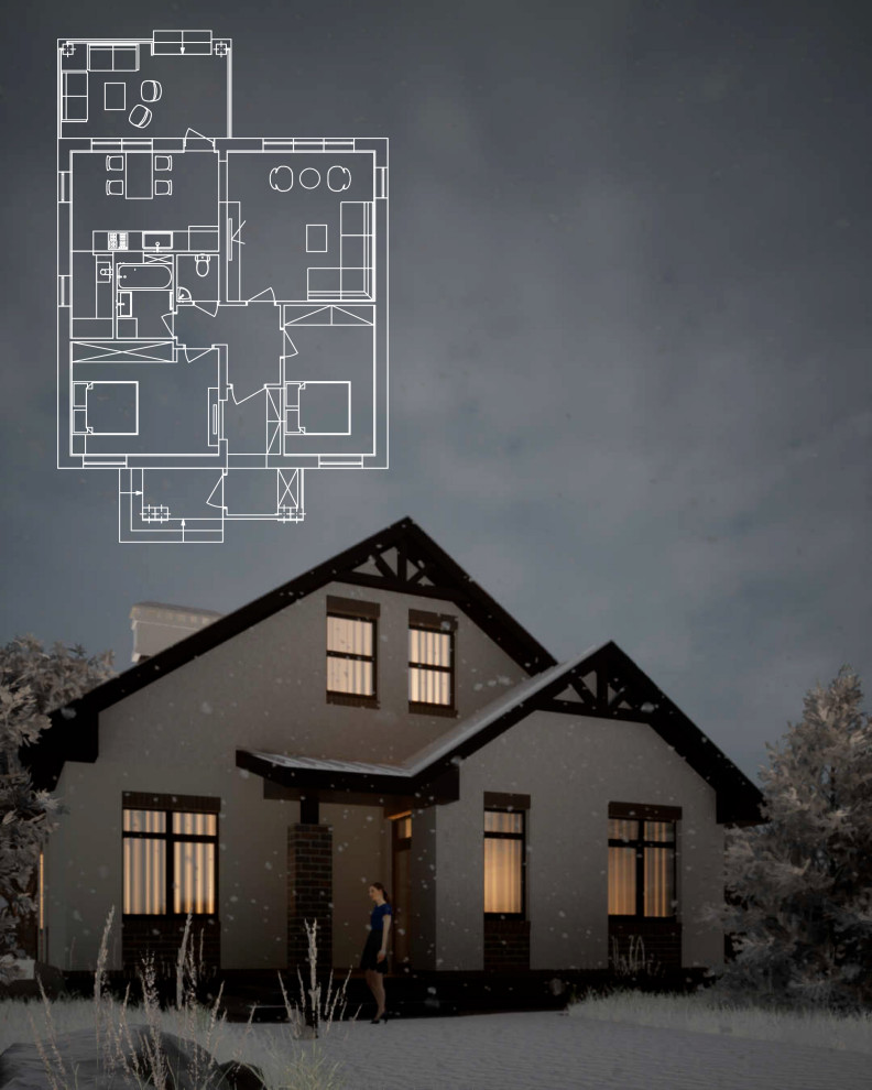 Маленький домик в Деревне