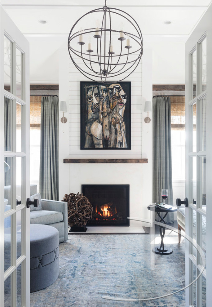 Home design - transitional home design idea in Boston
