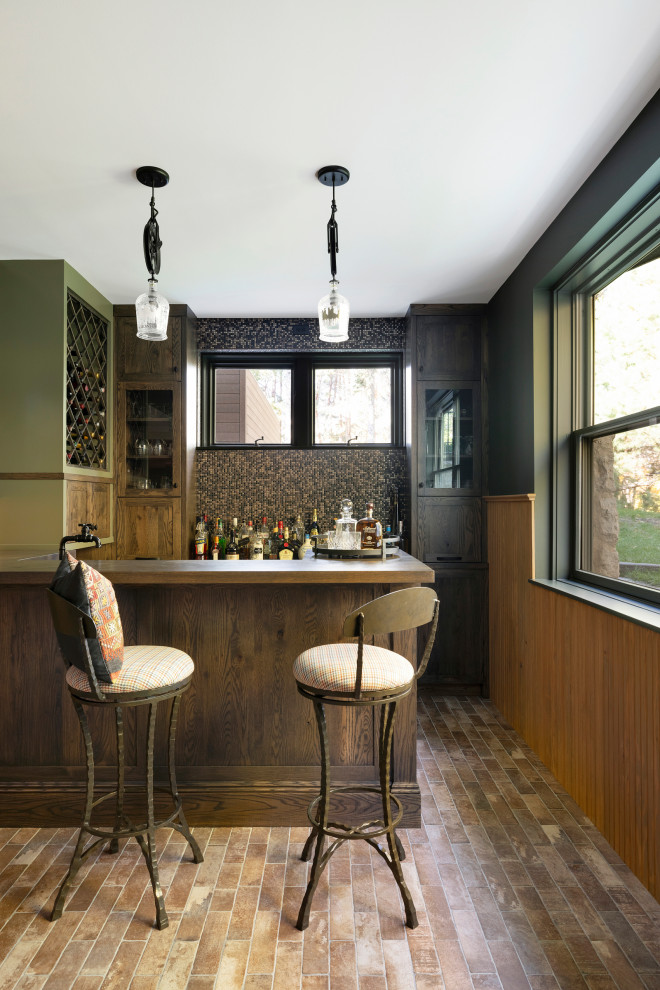 Basement Bar - Farmhouse - Home Bar - Minneapolis - by Vintage Elements ...