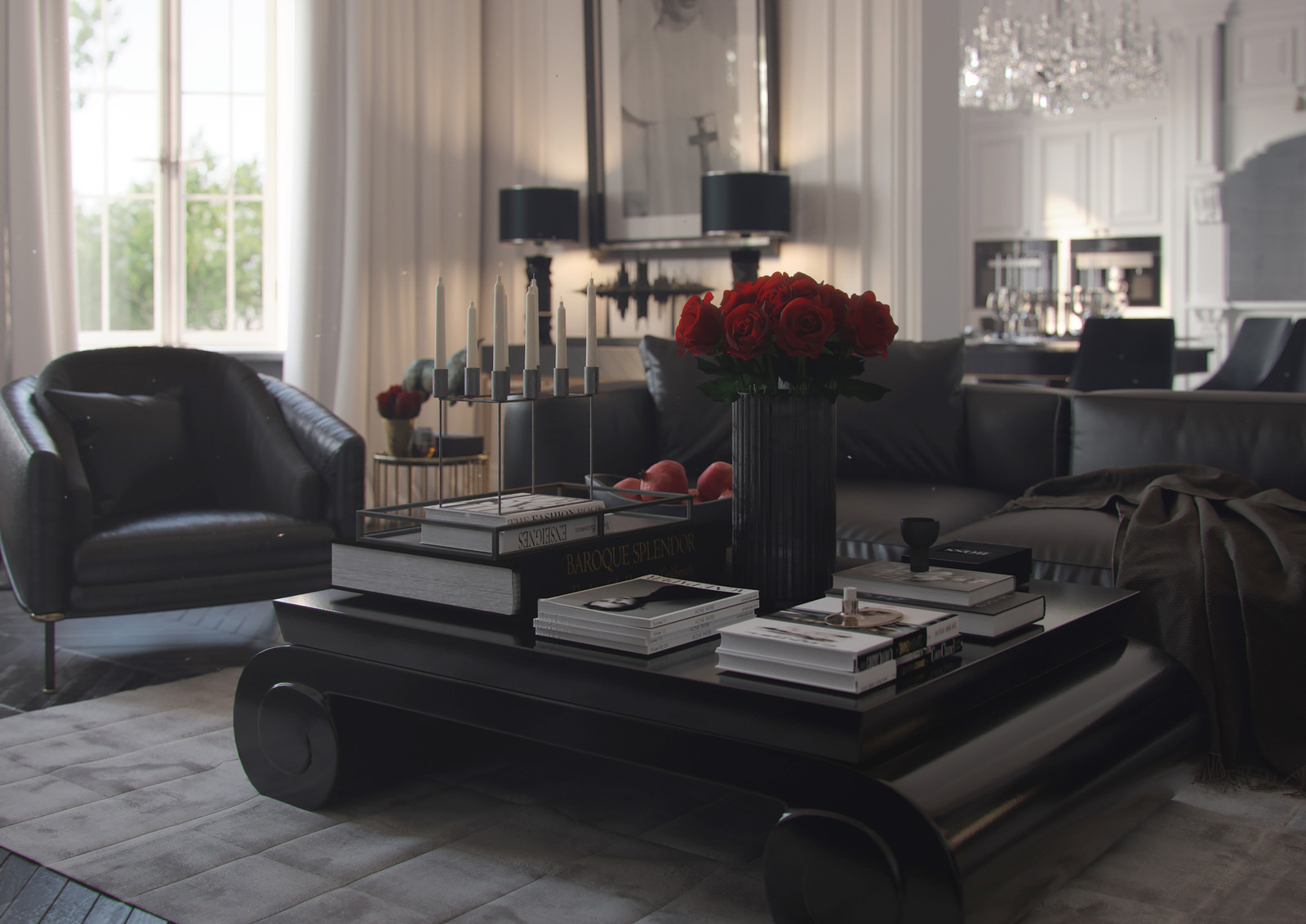 Дизайн-проект особняка "Godham"