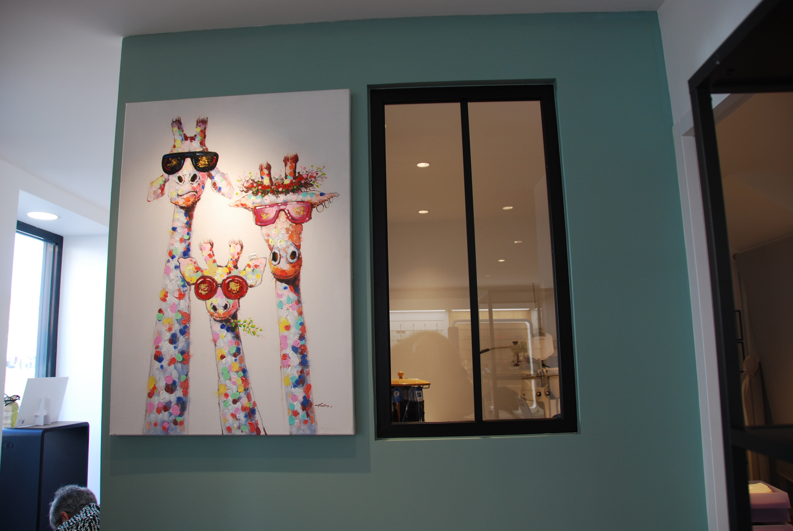 Rénovation complète d'une boutique d'optique
