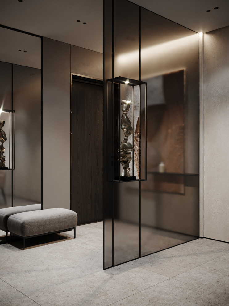 Дизайн интерьера трехкомнатной квартиры в ЖК Futurist