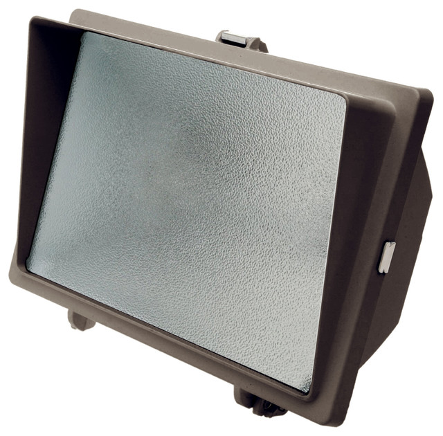 Designers Edge 500 Watt Bronze Halogen Floodlight Fixture Designers Edge 500 Watt Bronze Halogen Floodlight Fixture Transitional Outdoor Flood And Spot Lights By Jensen Byrd Co Inc