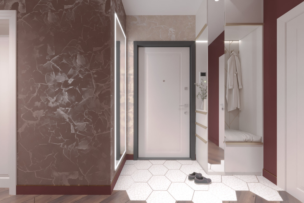 Дизайн-проект интерьера трехкомнатной квартиры.