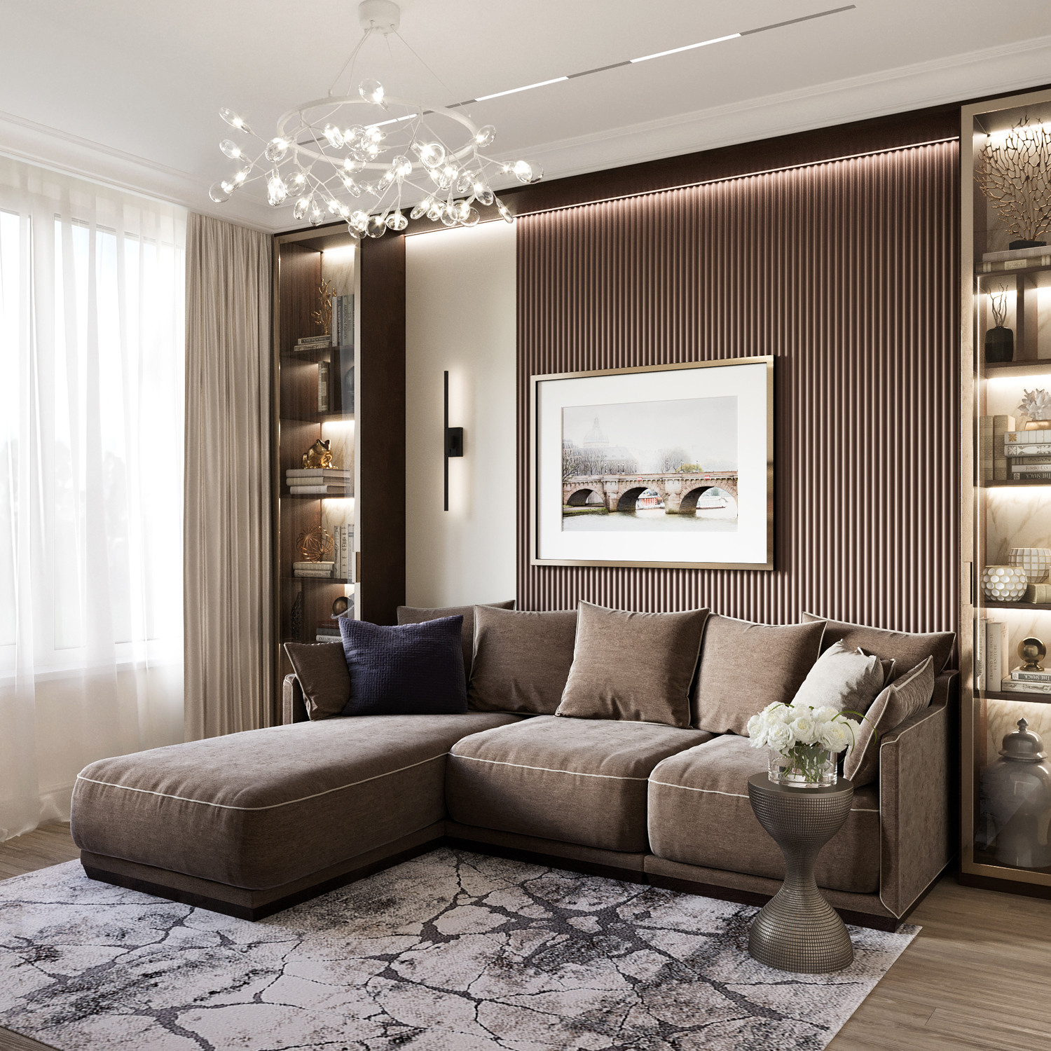 Трехкомнатная квартира ЖК "1147"