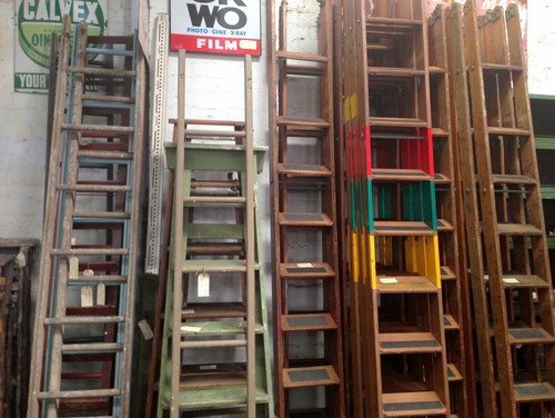 Make A Rustic Ladder For 7 Dollars Hometalk Make A Rustic Ladder For 7 Dollars How To Furniture Woodworking Projects