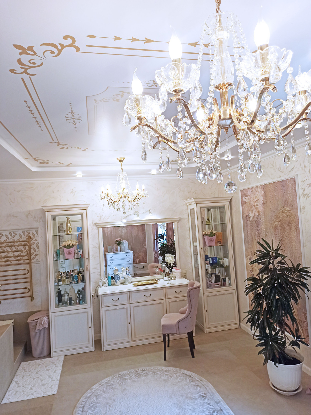 Пудровая роза