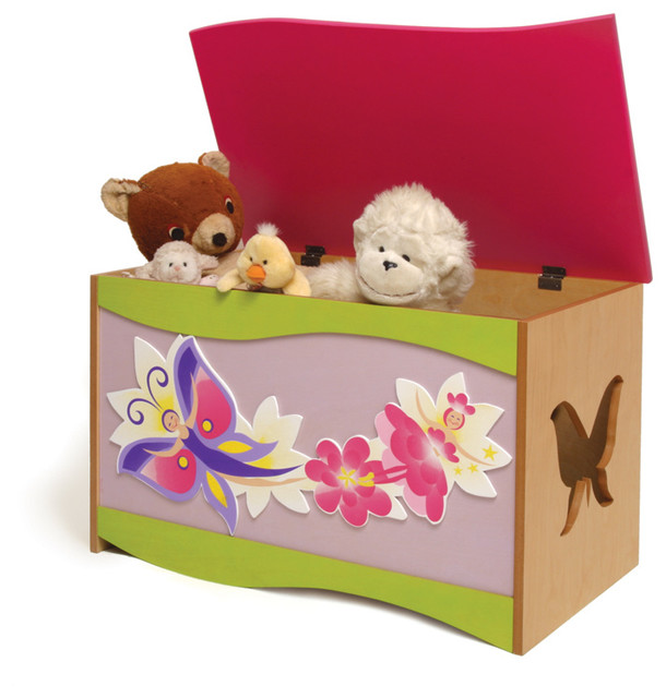 Shop Houzz | Karen Andrea Interior Design / Room Magic Magic Garden Toy Box - Kids Storage