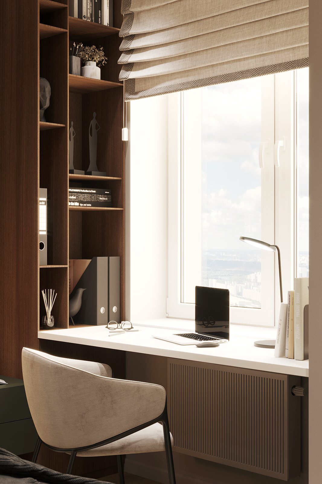 Современная мастер-спальня