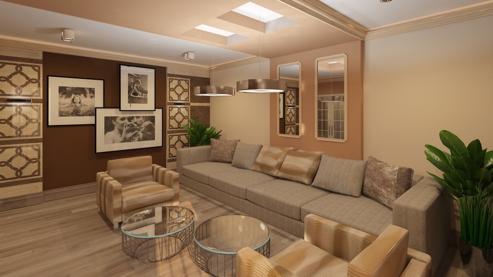 гостиная ЖК МОСКВА в г. Самара