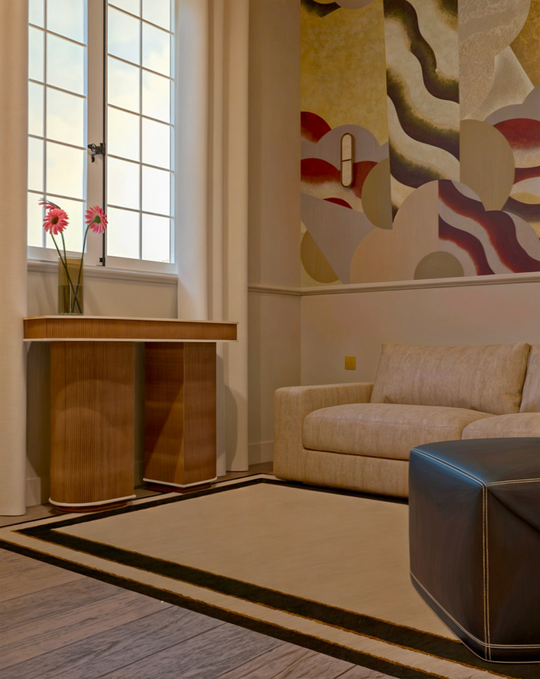 Projet concept – Appartement haussmannien contemporain (3D)