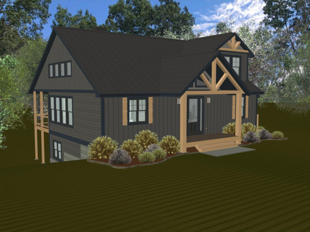 Where The River Flows rustic-rendering